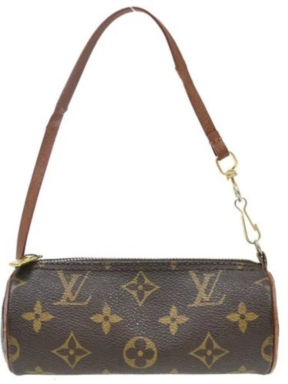Best05 LOUIS VUITTON MONOGRAM PAPILLON ATTACHED POUCH BAG YQ08934